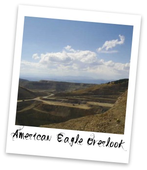 American Eagle Overlook map